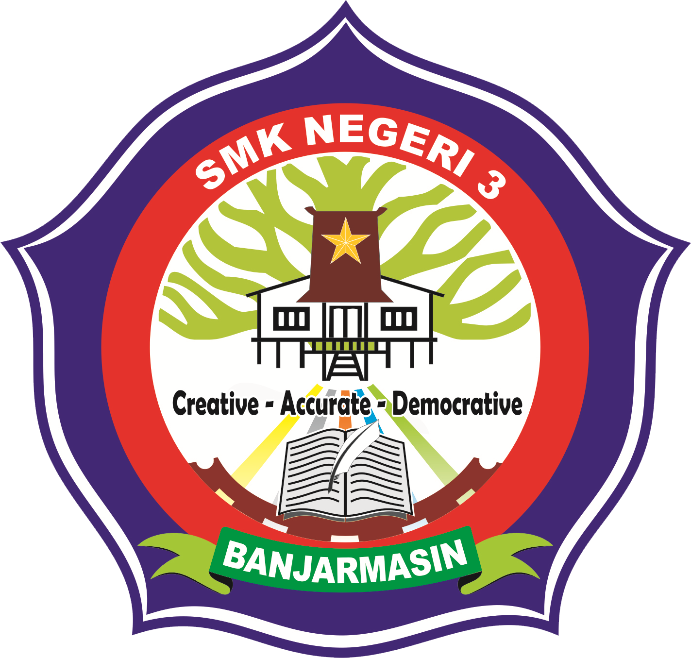 Logo SMKN 3 Banjarmasin